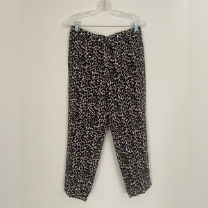 J Crew Jamie Pant: cheetah print